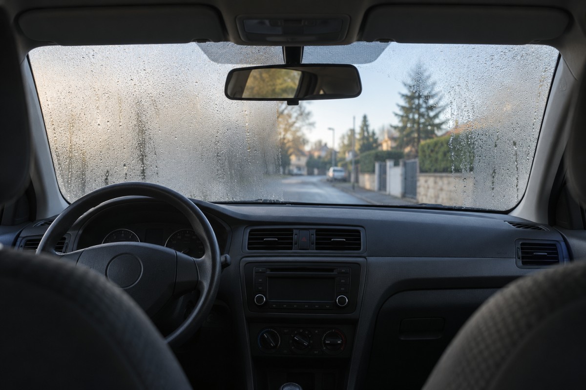 ¿Cómo evitar que los cristales del coche amanezcan empañados por dentro?