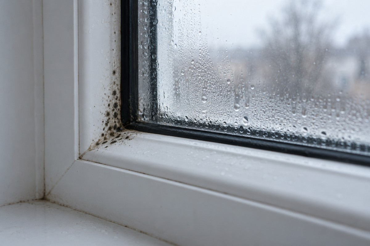 ¿Cómo limpiar el moho de las gomas de las ventanas de PVC sin dañarlas?